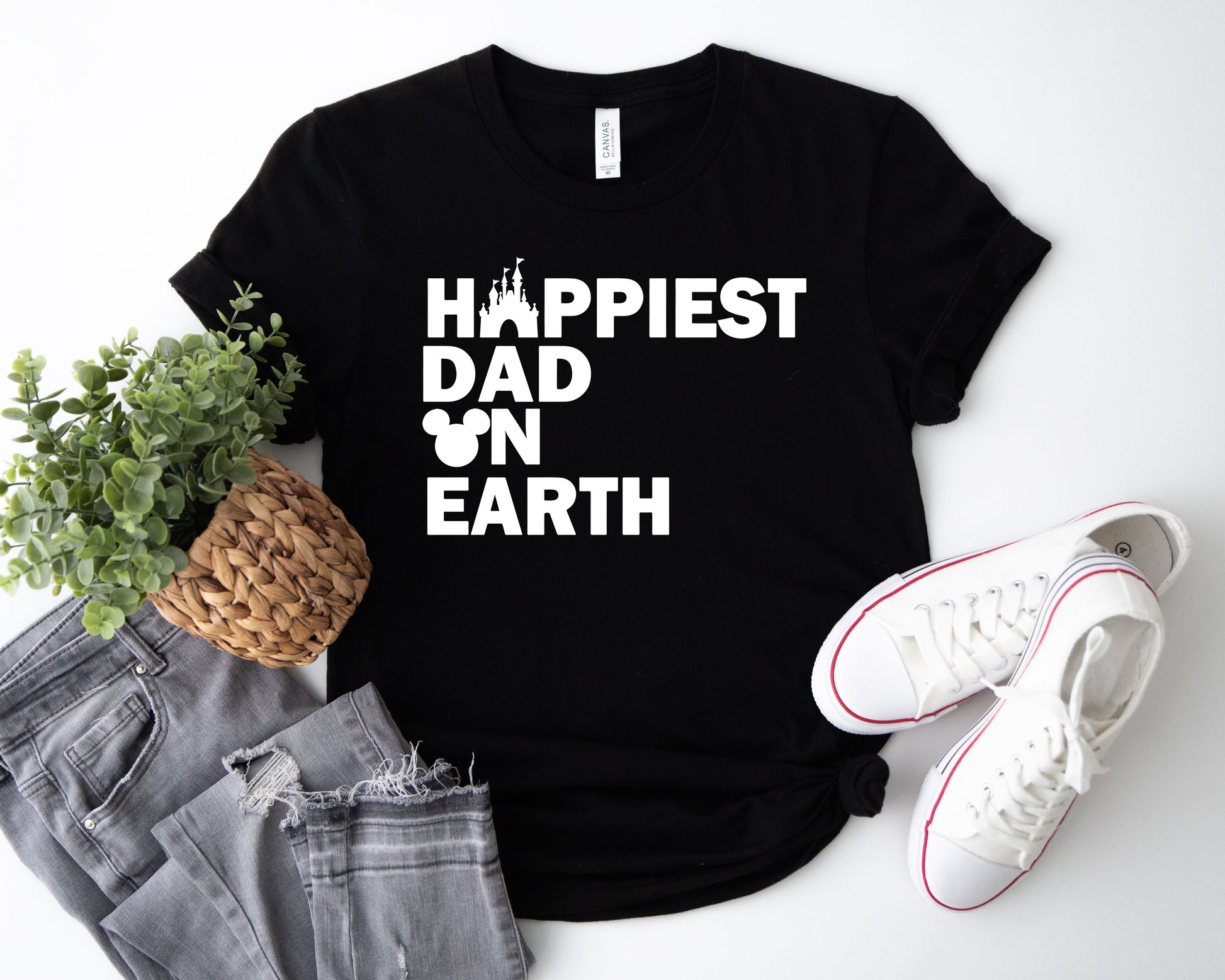 Happiest Dad on Earth Shirt, Earth Day Shirt, Happy Dad Shirt-newamarketing