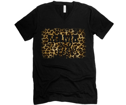 Leopard Mom Life Shirt, Mom Life T-shirt, Leopard Mama Shirt-newamarketing