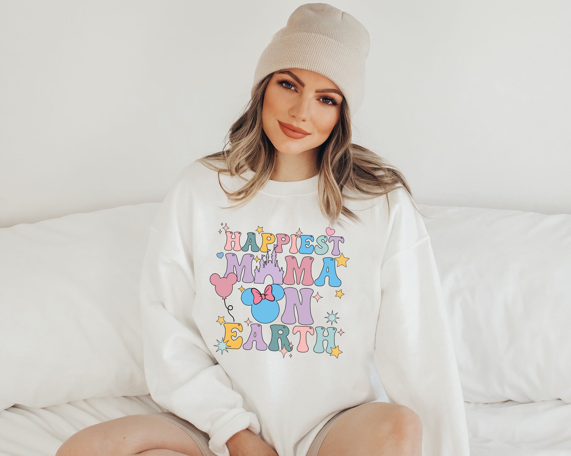 Happiest Mama on Earth, Womens Disney Sweater, Happiest Mom Hoodie-newamarketing