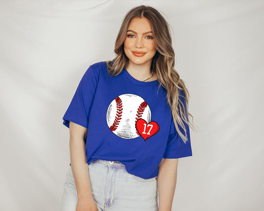 Custom Baseball Mom Shirt, Baseball Mom Number Shirt, Baseball Mom Shirt-newamarketing