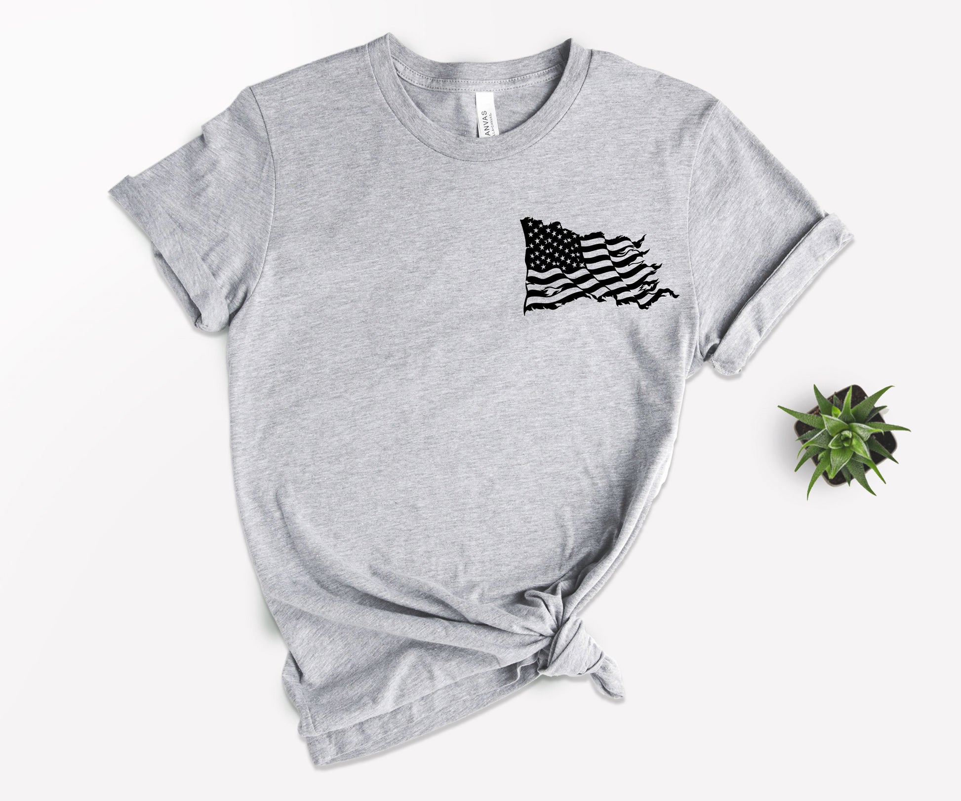 American Flag Shirt, Patriotic American Flag T-shirt, Usa Made American Flag Shirt-newamarketing