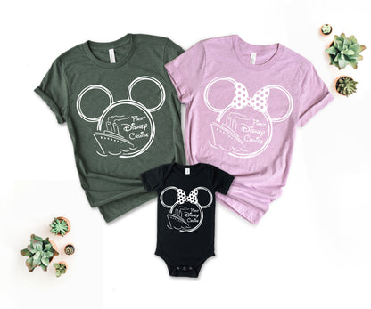 First Disney Cruise Shirt, Disney Family Vacation Shirts, Matching Cruise Shirts-newamarketing