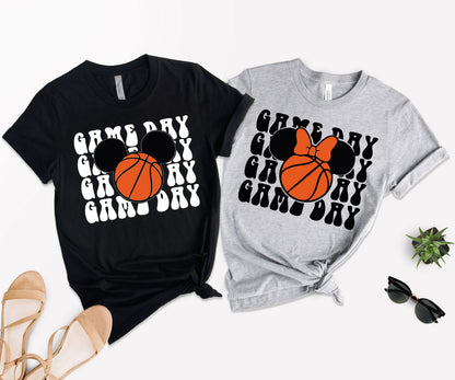 Game Day Shirt, Mickey Basketball Shirt, Disney Basketball Shirt-newamarketing