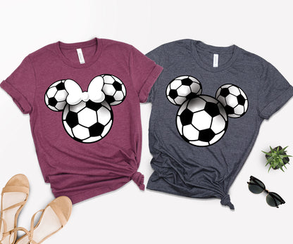 Mickey Mouse Soccer Shirt, Disney Soccer Shirt, Mickey Mouse Football Shirt-newamarketing