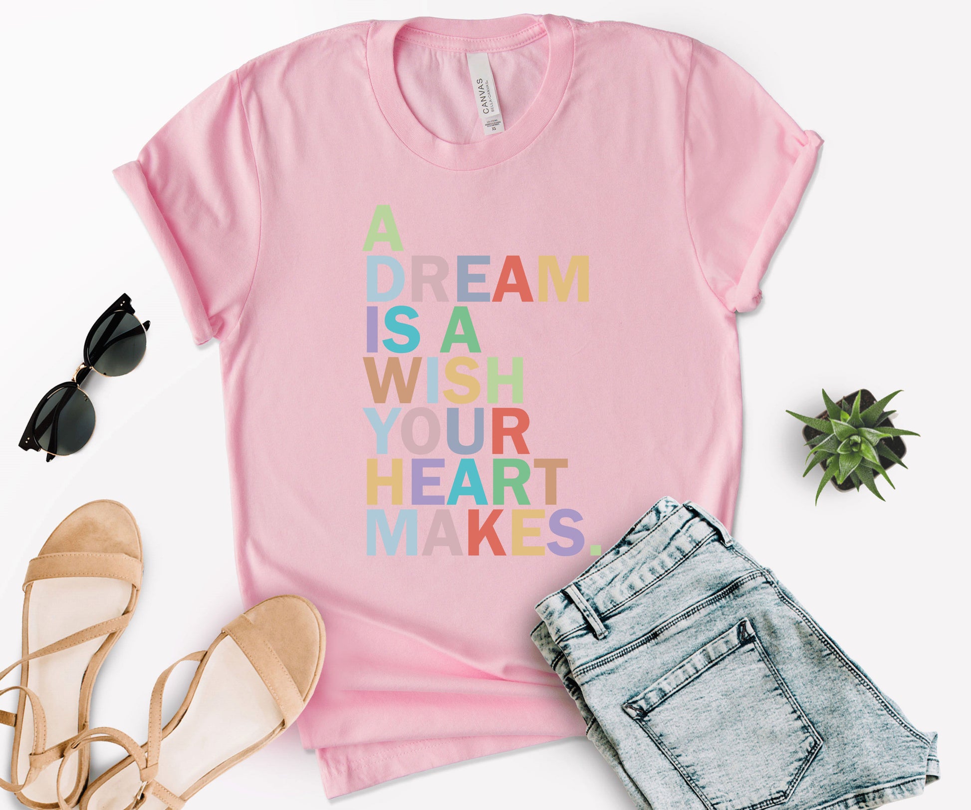 A Dream is A Wish Your Heart Makes Shirt, Make A Wish Shirt, Dream Maker Shirt-newamarketing