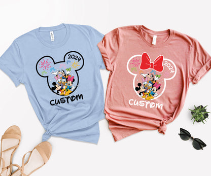 Disney Custom Shirt, Custom Family Disney Shirts, Personalized Disney Shirts-newamarketing
