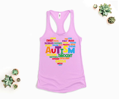 Love Autism Shirt, T-Shirts Autism Awareness, Heart For Autism-newamarketing