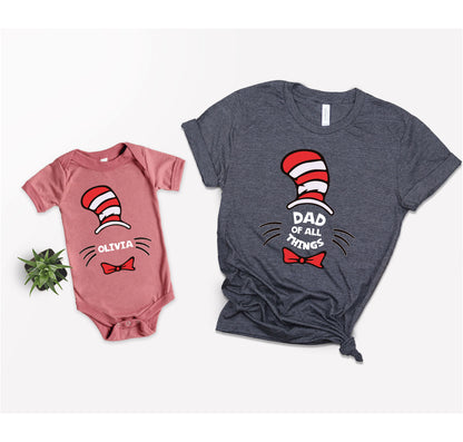 Mom Of All Things Shirt, Father Of All Things Shirt, Custom Matching Family Shirts-newamarketing
