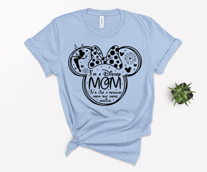 Funny Disney Mom Shirts, Disneyland T-shirt, Minnie Mom Shirt-newamarketing