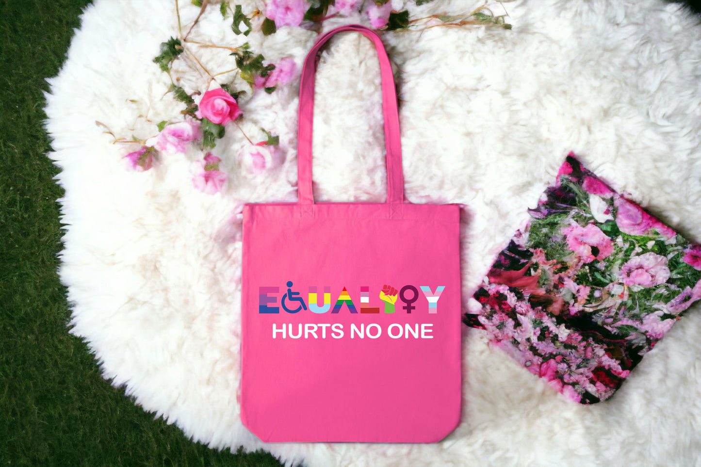 Equality Hurts No One, Lgbt Bags, Lgbt Tote Bag, Rainbow Bag-newamarketing