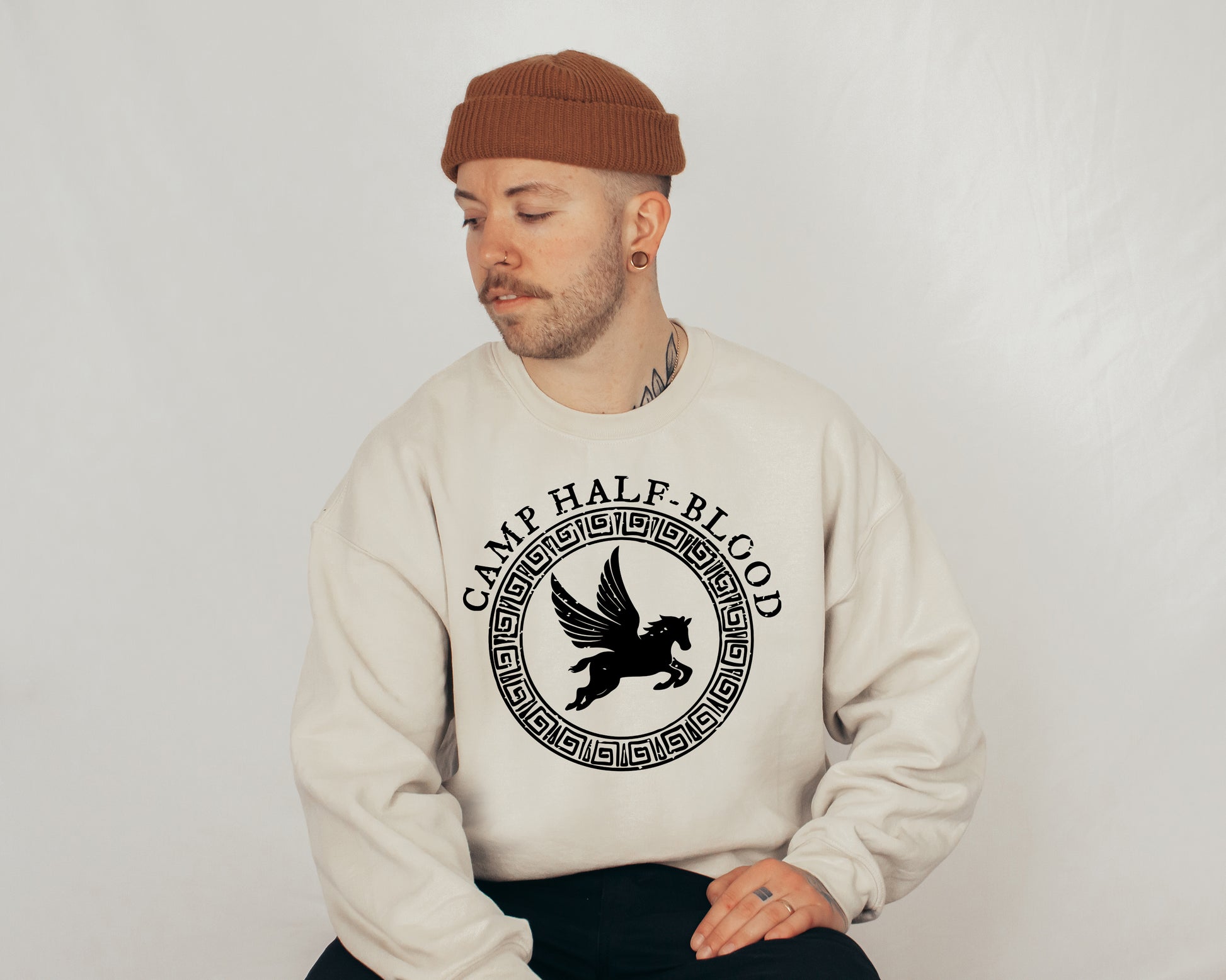 Camp Half Blood Sweatshirt, Camping Sweatshirt, Percy Jackson Hoodies-newamarketing