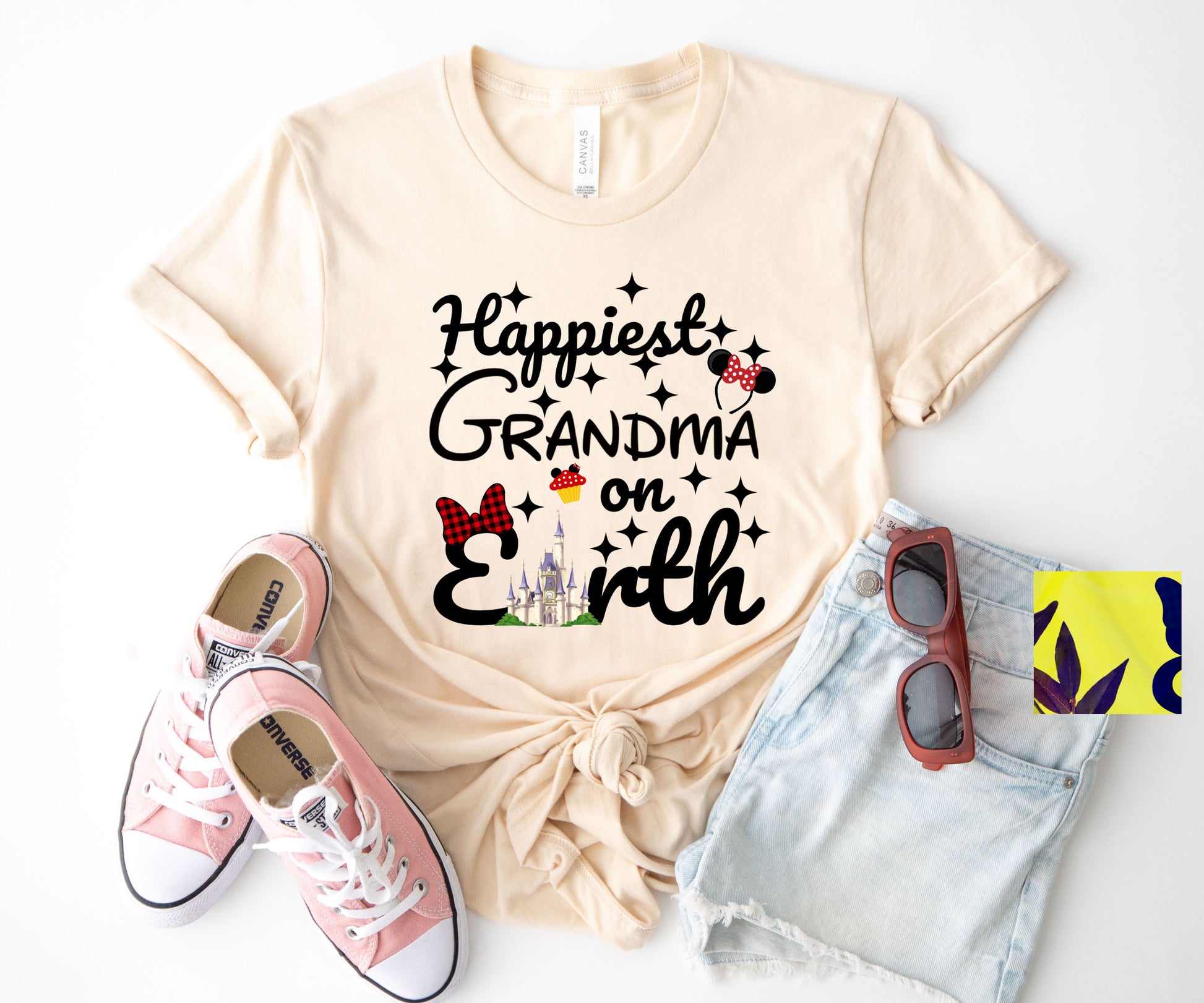 Happiest Tees On Earth, Disney Grandma Shirt, Disney Family Shirts-newamarketing