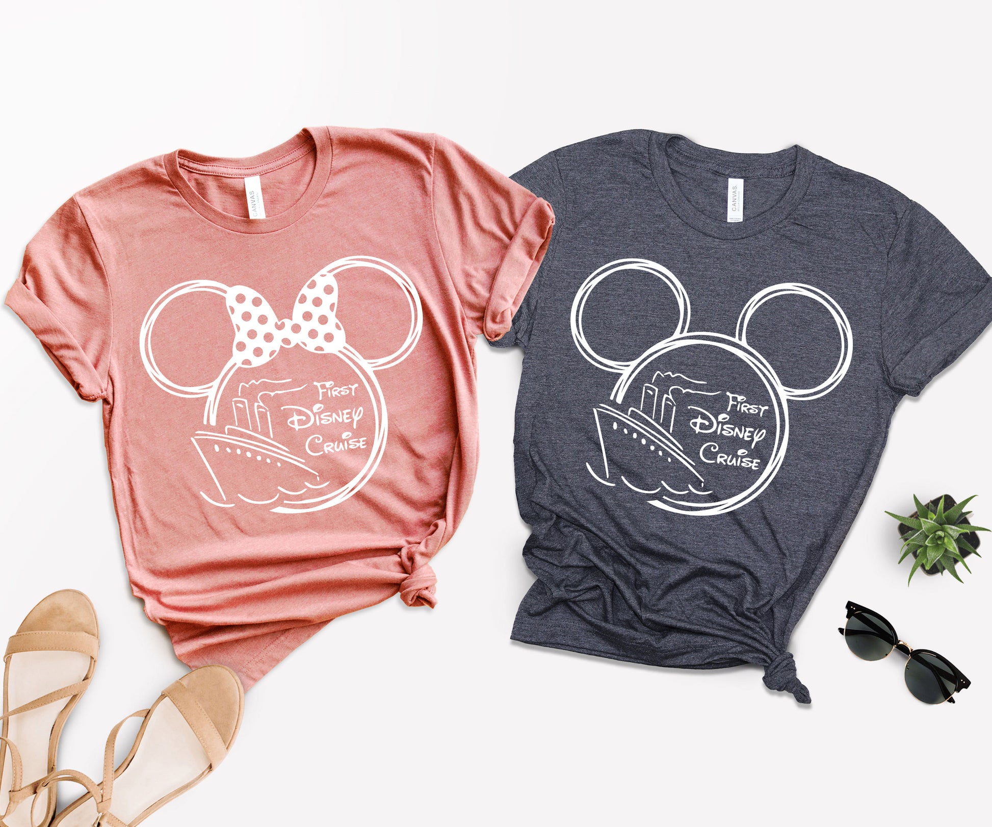 First Disney Cruise Shirt, Disney Family Vacation Shirts, Matching Cruise Shirts-newamarketing
