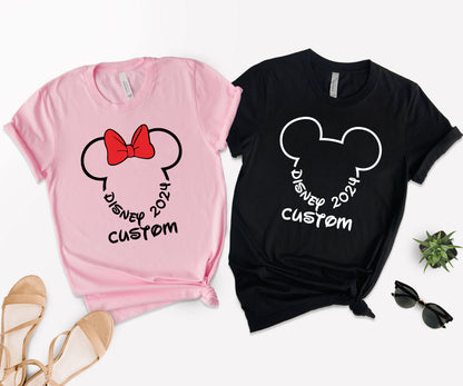 Custom Disney Vacation Shirts, Disney Custom Shirt, Disney Matching Shirts-newamarketing