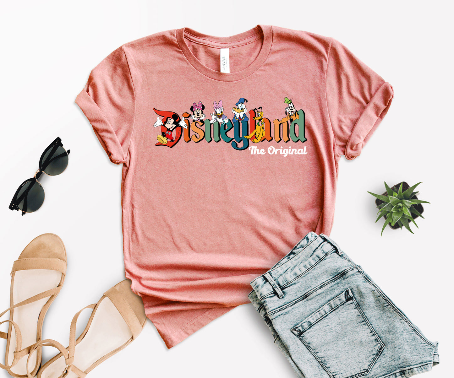 Disneyland Shirt, Vintage Disneyland Shirts, Mickey and Friends Shirts-newamarketing