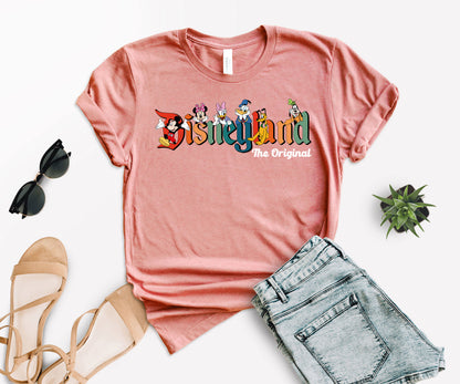Disneyland Shirt, Vintage Disneyland Shirts, Mickey and Friends Shirts-newamarketing