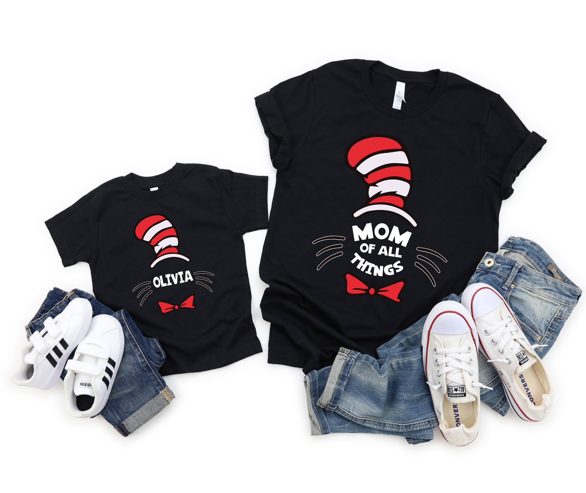Mom Of All Things Shirt, Father Of All Things Shirt, Custom Matching Family Shirts-newamarketing