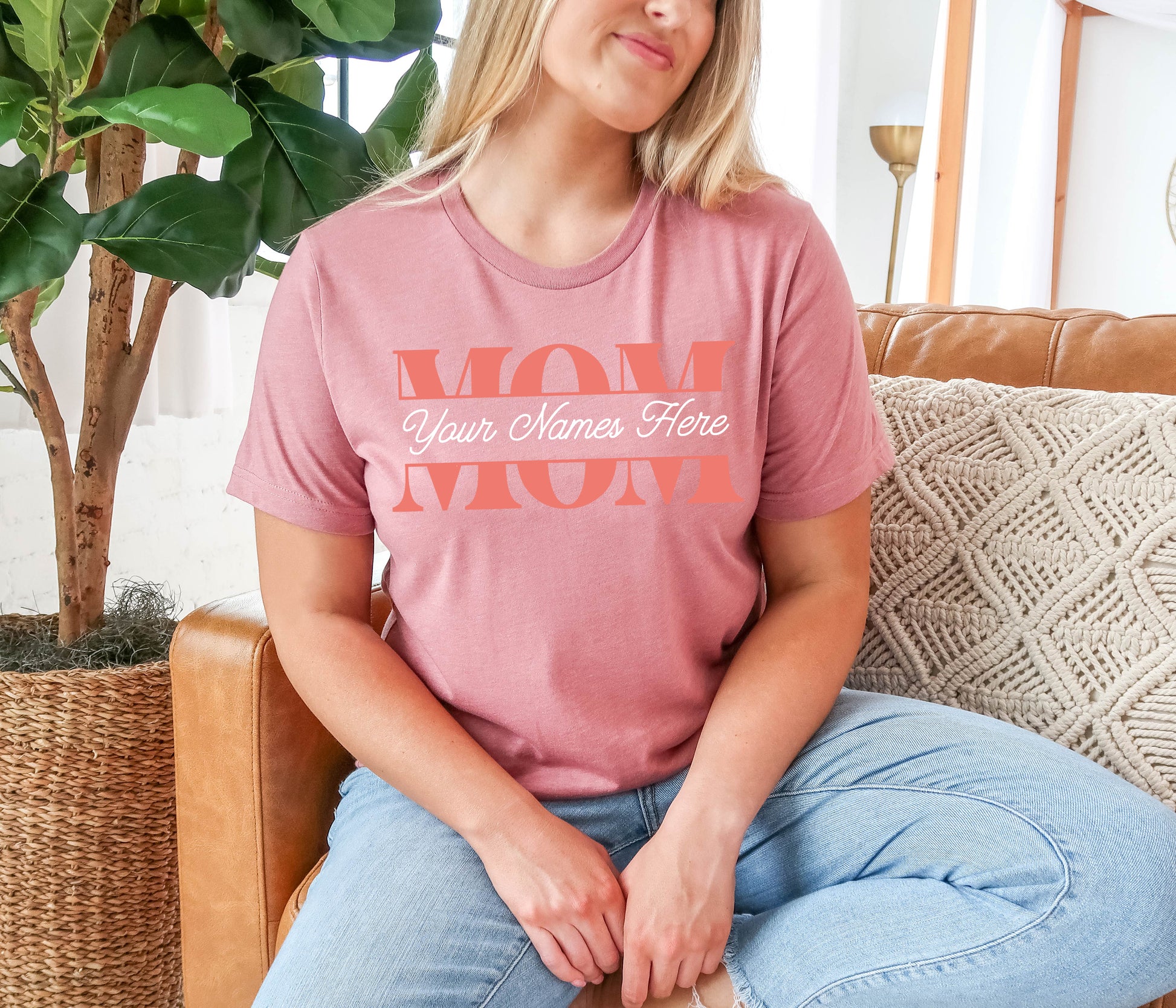 Custom Mom Shirts, Personalized Mothers Day Shirts, Mothers Day Shirt-newamarketing