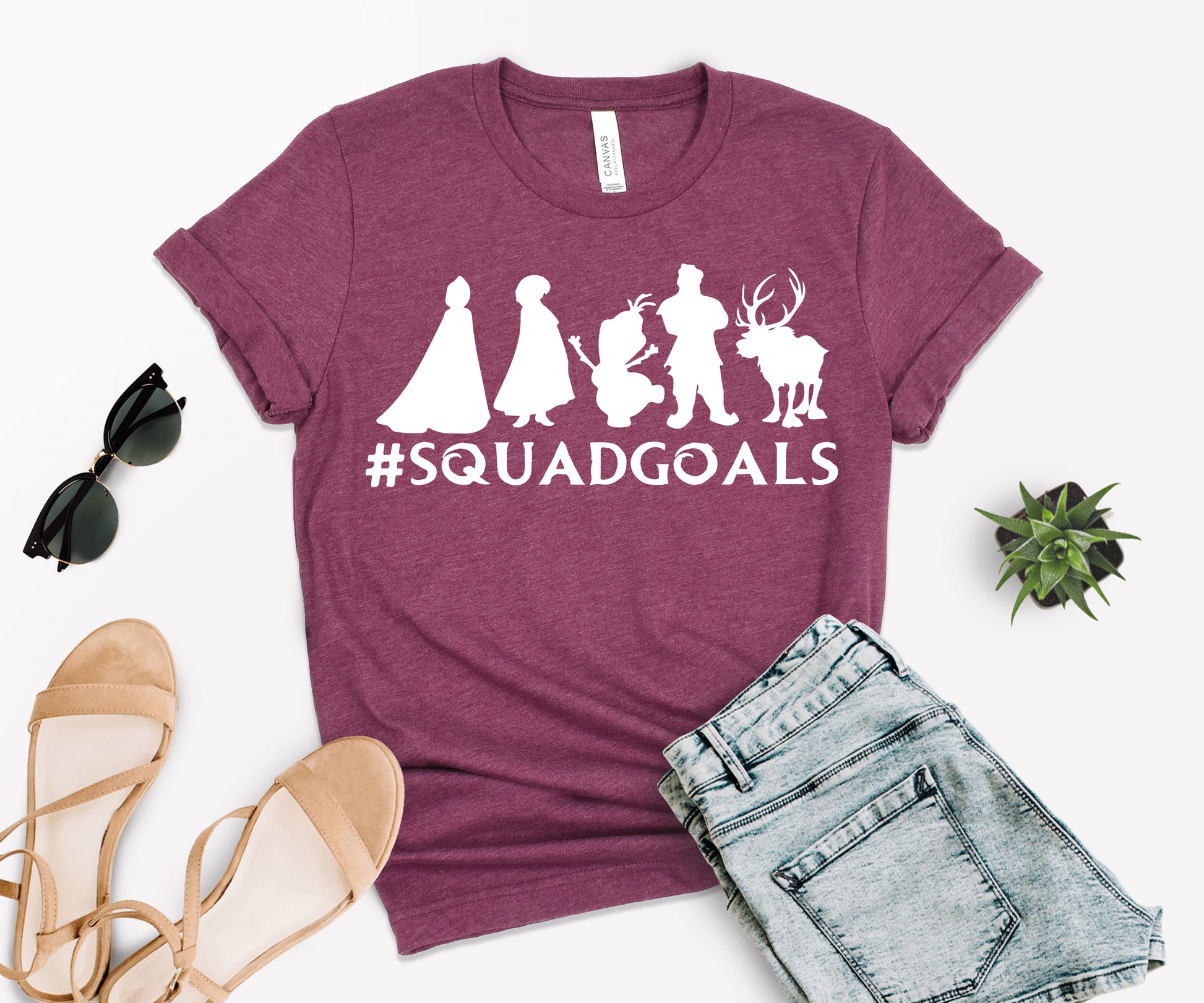 Squad Goals Shirt, Disney Squad Shirt, Princess Squad Shirt-newamarketing
