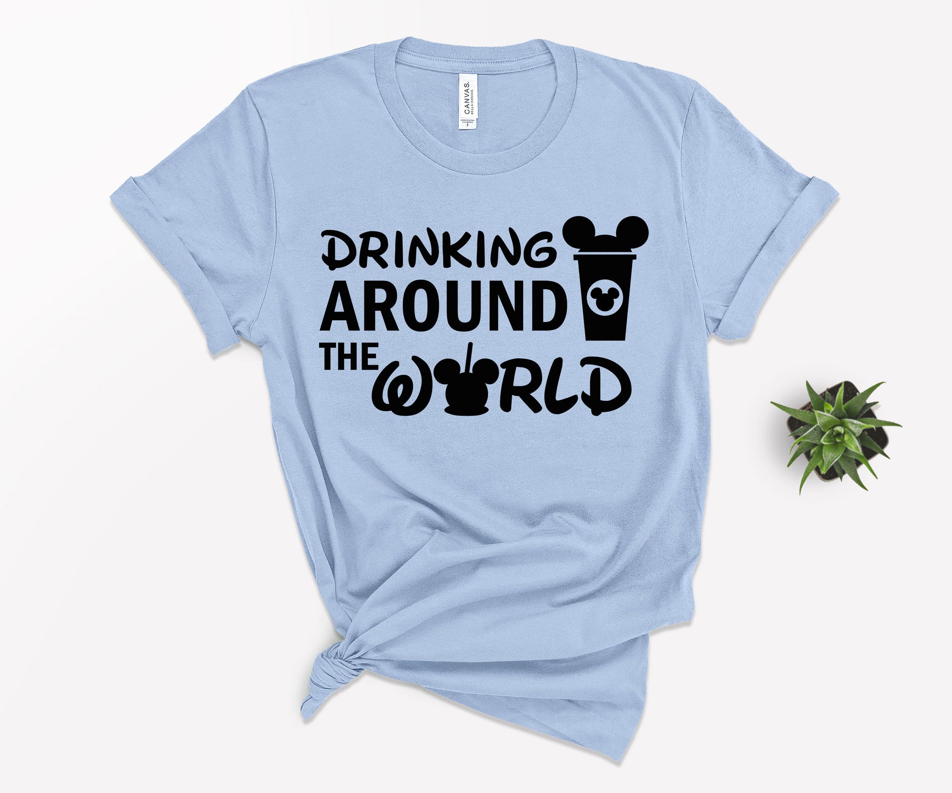 Disney Drinking Around The World Shirt, Drinking Disney Shirts, Disneyland Shirt-newamarketing
