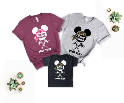 Disney Custom Shirts, Disney Squad Shirts, Custom Camp Shirts-newamarketing