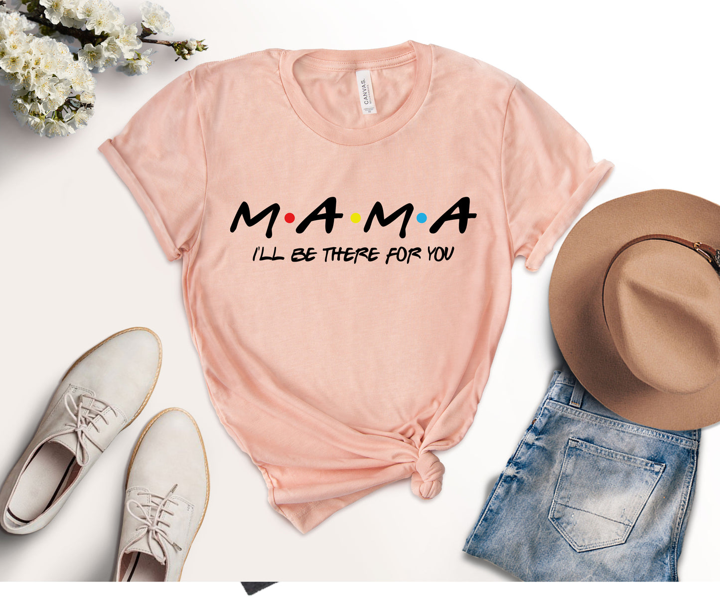 Friends Tv Show Shirt, Mama T-Shirt, Mothers Day Gift-newamarketing