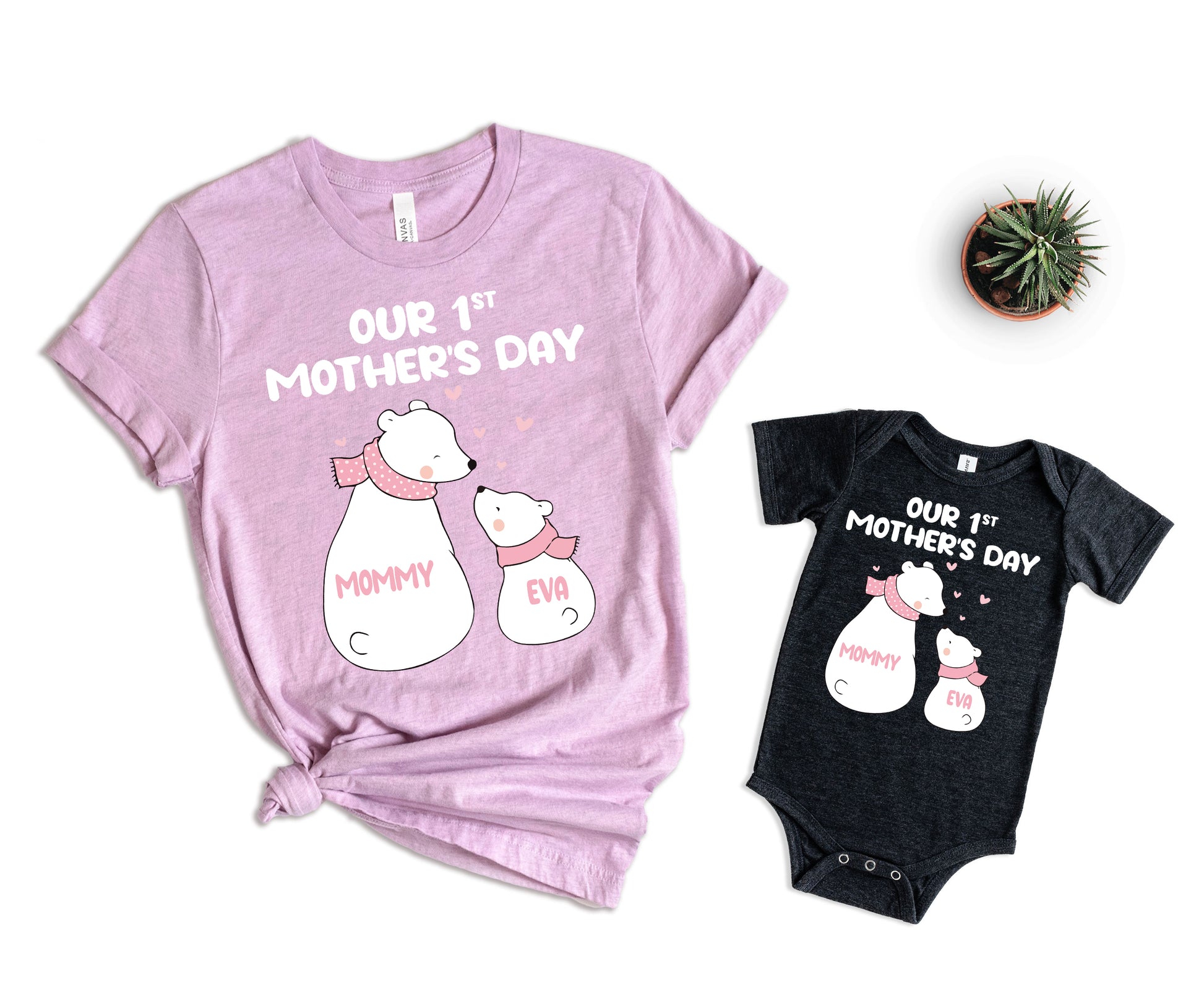 Our 1st Mother's Day Shirt, Custom Mom Matching Shirts, First Mothers Day Shirt-newamarketing