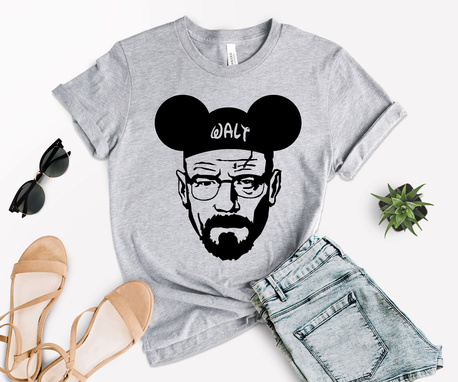 Walter White Disney Shirt, Walter White Shirt, Walt Breaking Bad Disney Shirt-newamarketing