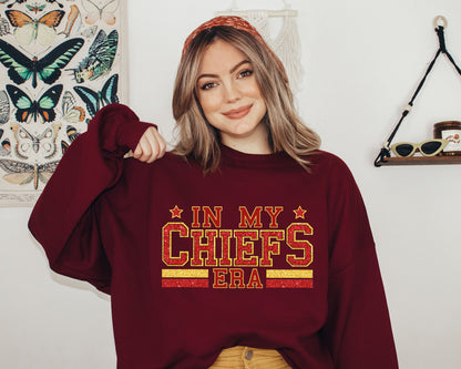 In My Chiefs Era Sweatshirt, Chiefs Sweatshirts, Swifty Sweatshirt-newamarketing