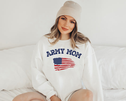 Army Mom Sweatshirt, Army Mom Hoodie, Proud Army Mom Sweatshirt-newamarketing