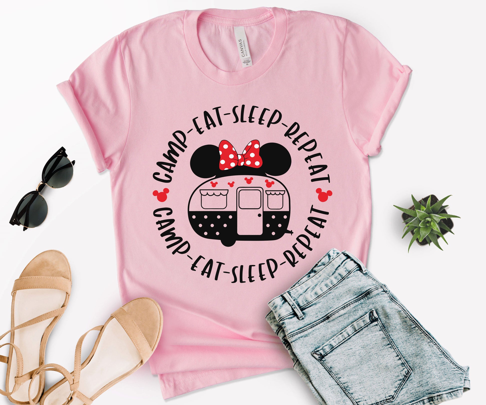 Disney Camping Shirt, Disney Vacation T-Shirts, Family Camp Shirts-newamarketing