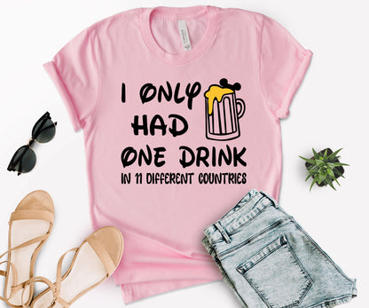 Drinking Around The World Shirts, Drinking T-Shirts, Funny Drinking T-Shirts-newamarketing