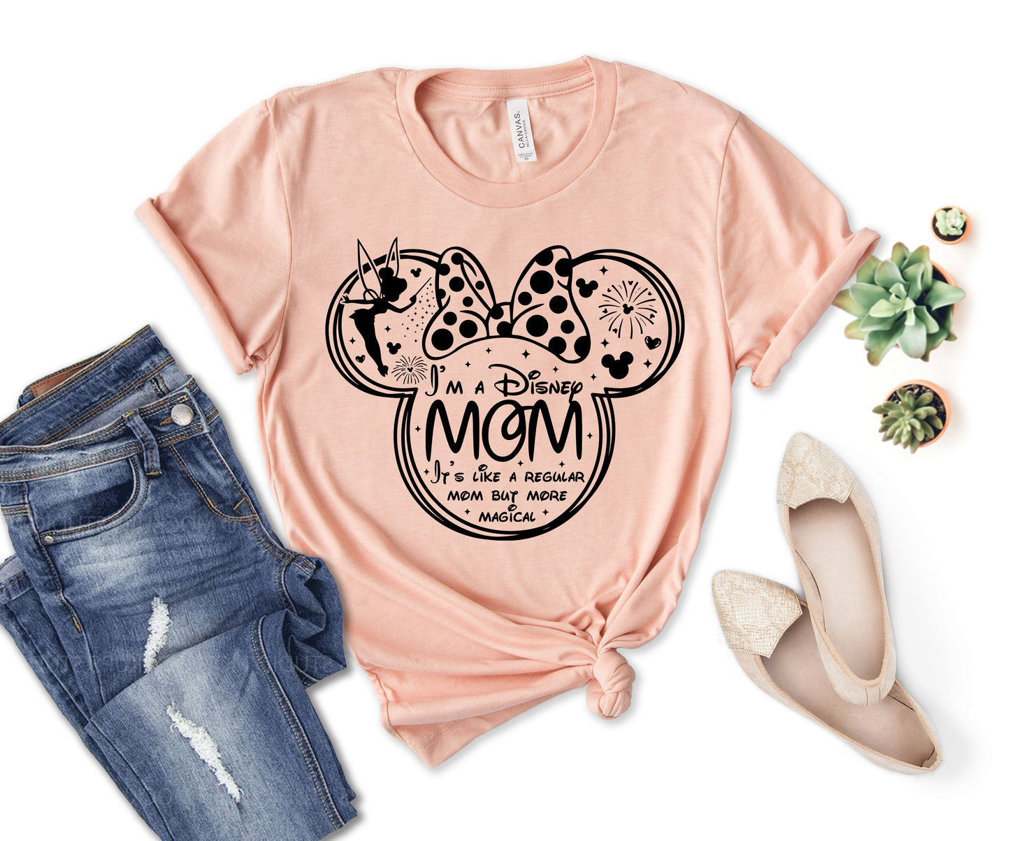 Funny Disney Mom Shirts, Disneyland T-shirt, Minnie Mom Shirt-newamarketing