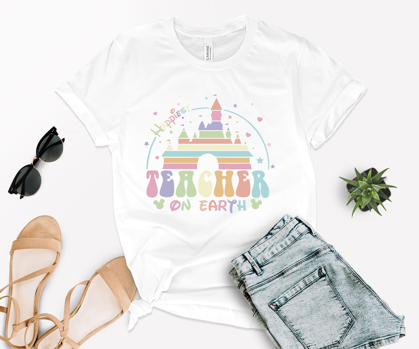 Happiest Place on Earth Shirt, Earth Day Teacher Shirts, Disney Teacher Shirts Media -newamarketing