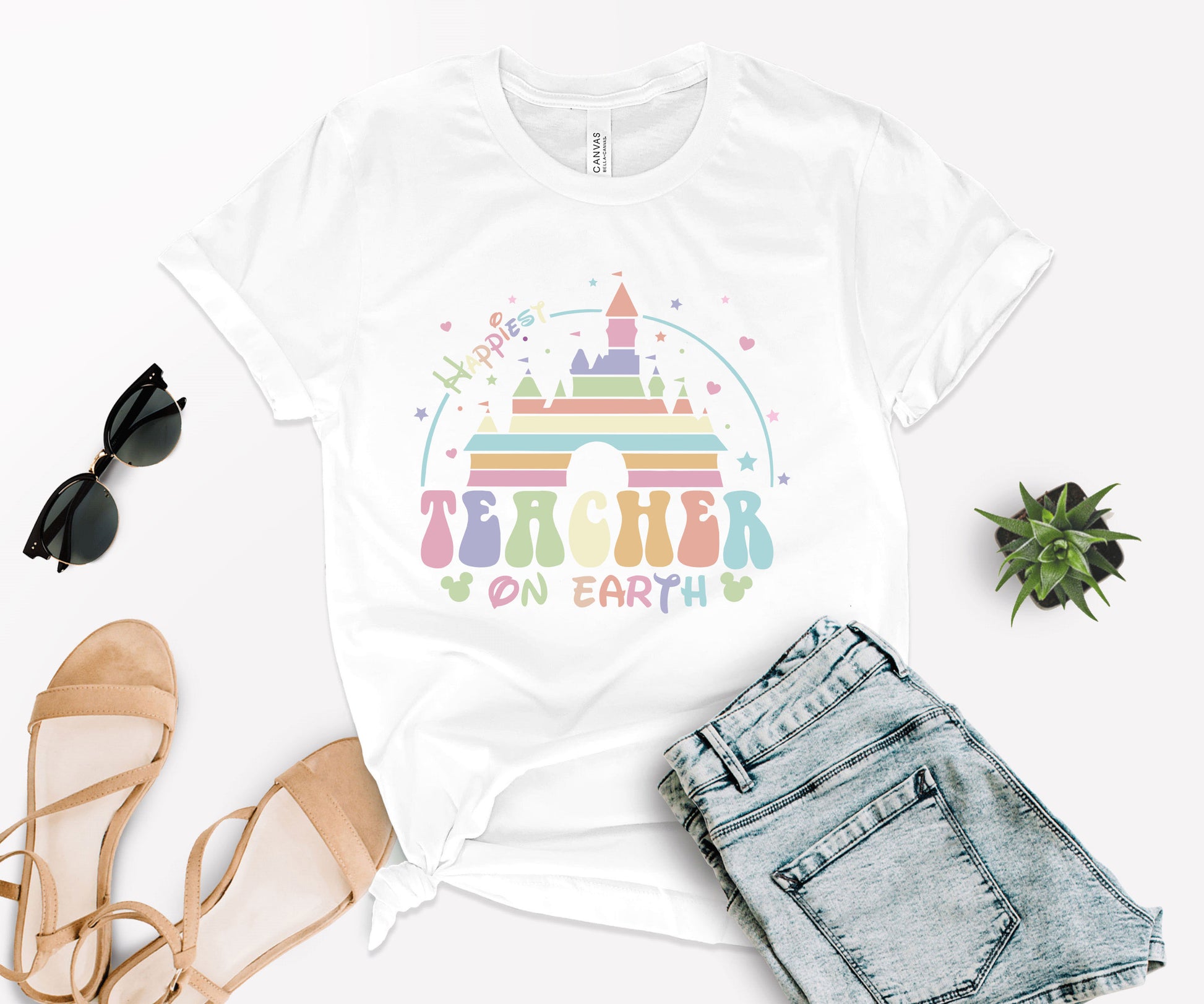 Happiest Place on Earth Shirt, Earth Day Teacher Shirts, Disney Teacher Shirts Media -newamarketing