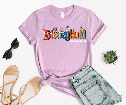 Disneyland Shirt, Vintage Disneyland Shirts, Mickey and Friends Shirts-newamarketing