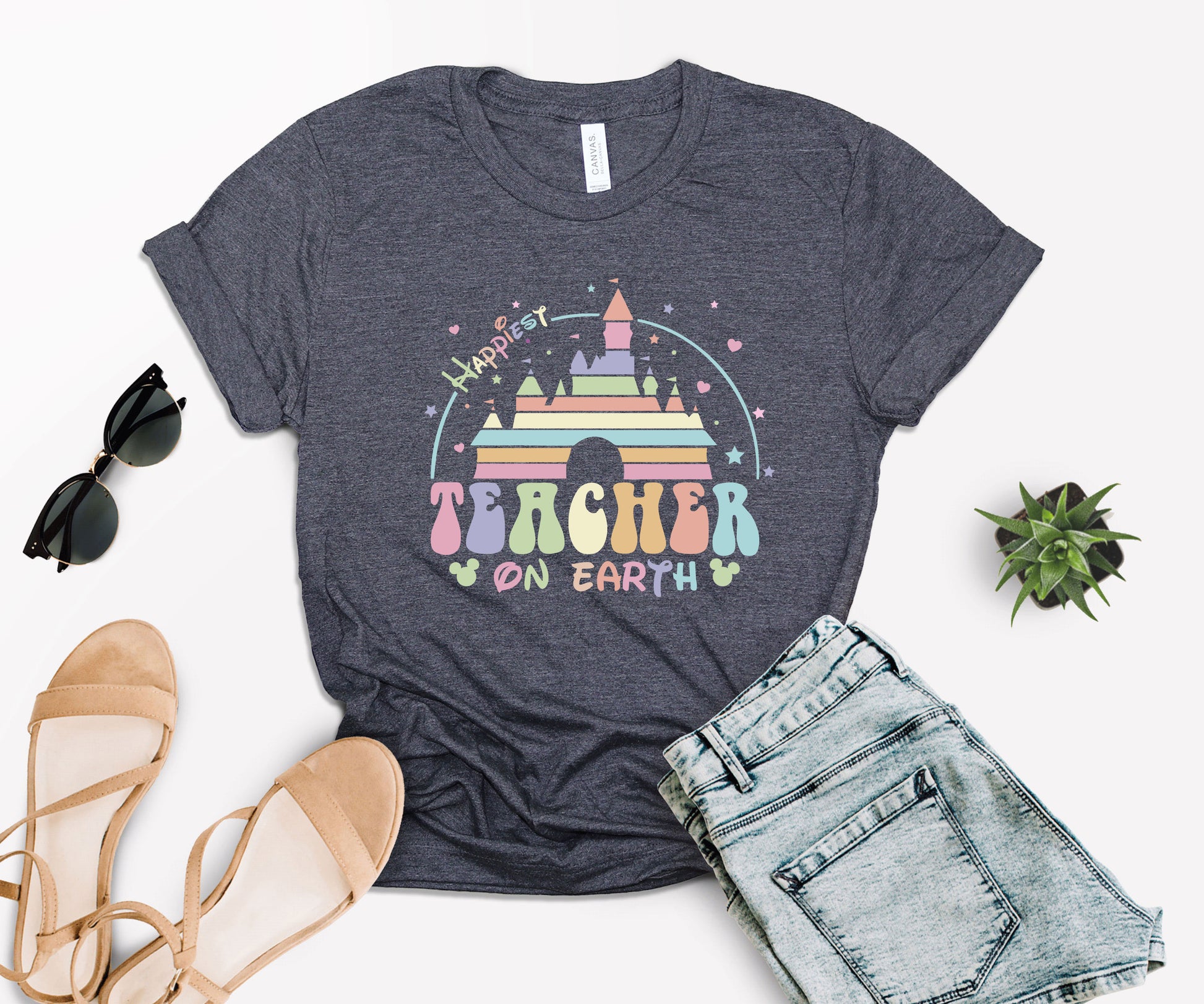 Happiest Place on Earth Shirt, Earth Day Teacher Shirts, Disney Teacher Shirts Media -newamarketing