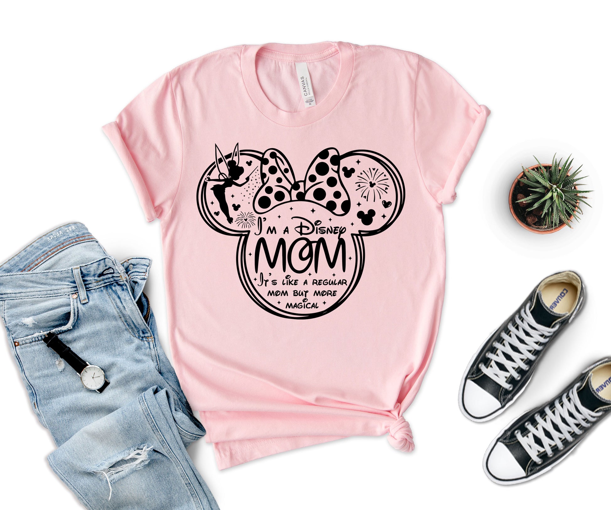 Funny Disney Mom Shirts, Disneyland T-shirt, Minnie Mom Shirt-newamarketing