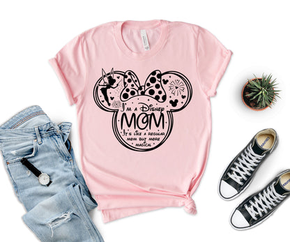 Funny Disney Mom Shirts, Disneyland T-shirt, Minnie Mom Shirt-newamarketing