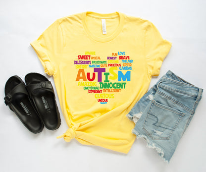 Love Autism Shirt, T-Shirts Autism Awareness, Heart For Autism-newamarketing