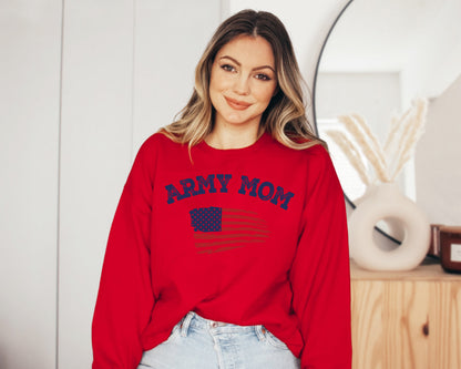 Army Mom Sweatshirt, Army Mom Hoodie, Proud Army Mom Sweatshirt-newamarketing