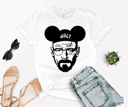 Walter White Disney Shirt, Walter White Shirt, Walt Breaking Bad Disney Shirt-newamarketing