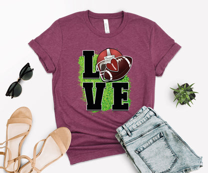 Football Love Shirt, American Football Shirt, Game Day T-Shirts-newamarketing