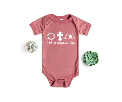 A Lot Can Happen In 3 Days T-Shirt, Jesus Easter Shirt, Teacher Gift For Easter-newamarketing