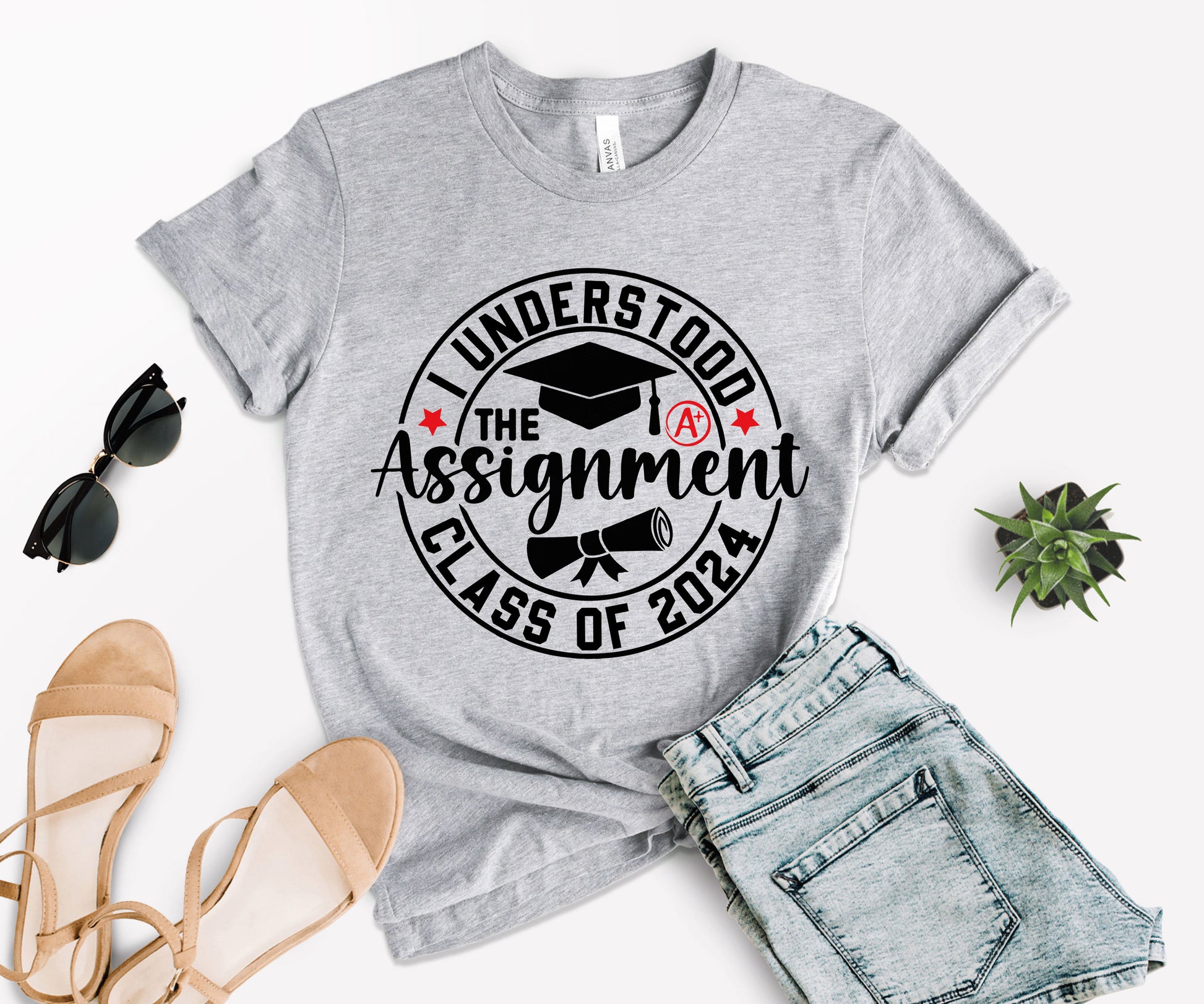 Graduation Shirt, 2024 Graduation Shirts, Class of 2024 Graduation Shirts-newamarketing