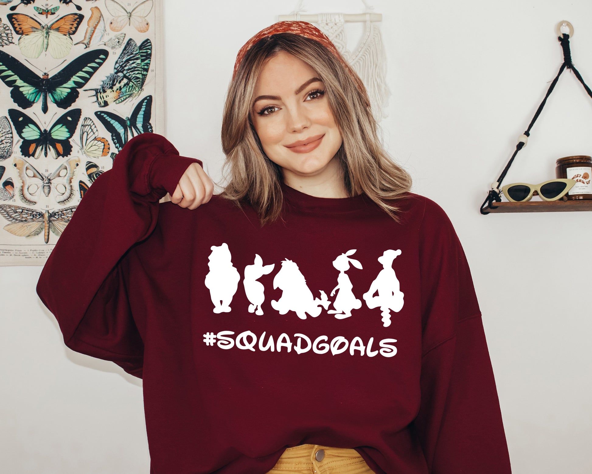 Squad Goals Disney, Hoodie Squad, Squad Goals Sweatshirt-newamarketing