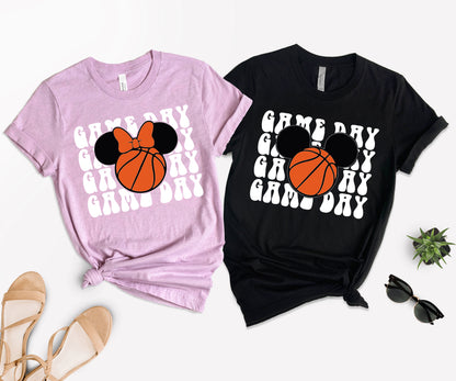 Game Day Shirt, Mickey Basketball Shirt, Disney Basketball Shirt-newamarketing