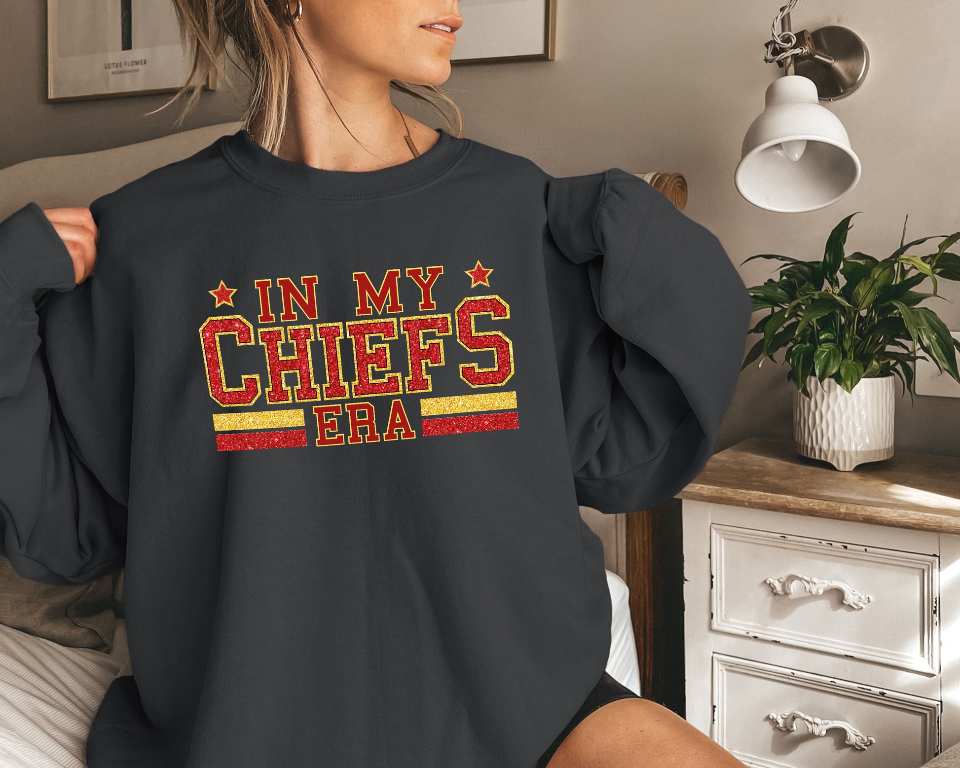 In My Chiefs Era Sweatshirt, Chiefs Sweatshirts, Swifty Sweatshirt-newamarketing