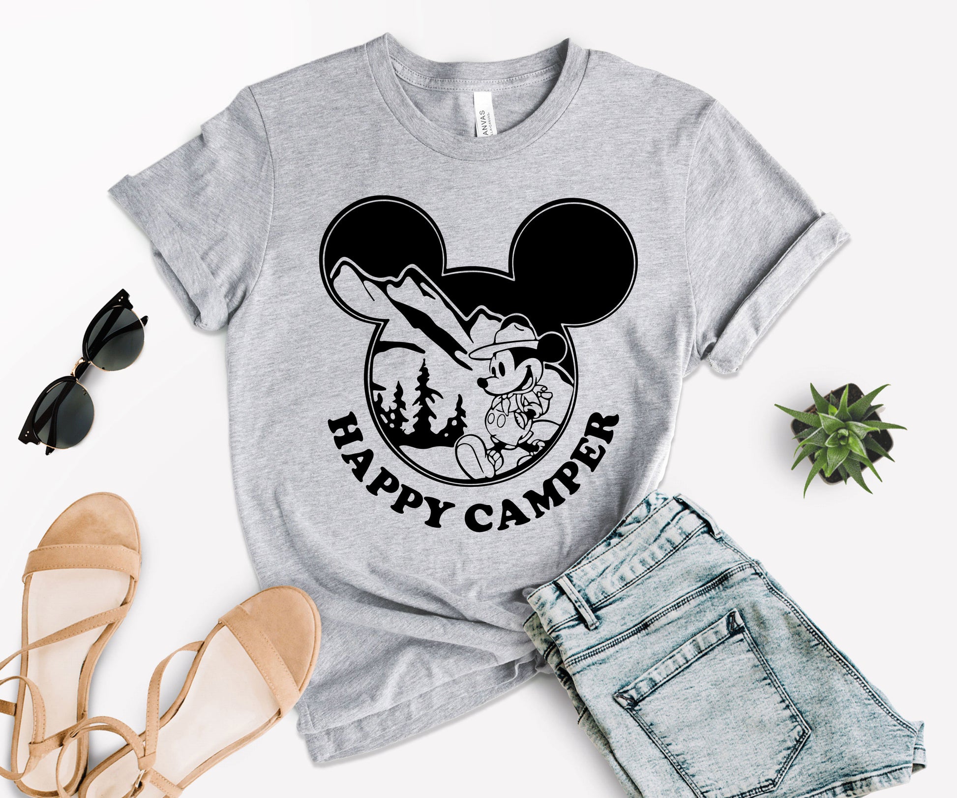 Happy Camper Shirt, Disney Camp Shirts, Camper Shirt-newamarketing