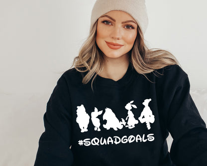 Squad Goals Disney, Hoodie Squad, Squad Goals Sweatshirt-newamarketing